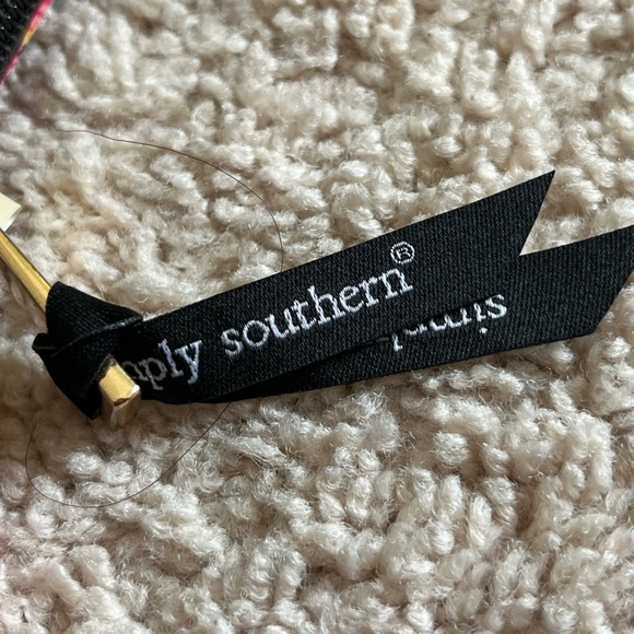 NWT Simply Southern Nylon Quilted Floral Wallet With Wristlet Strap - Black - Picture 4 of 7